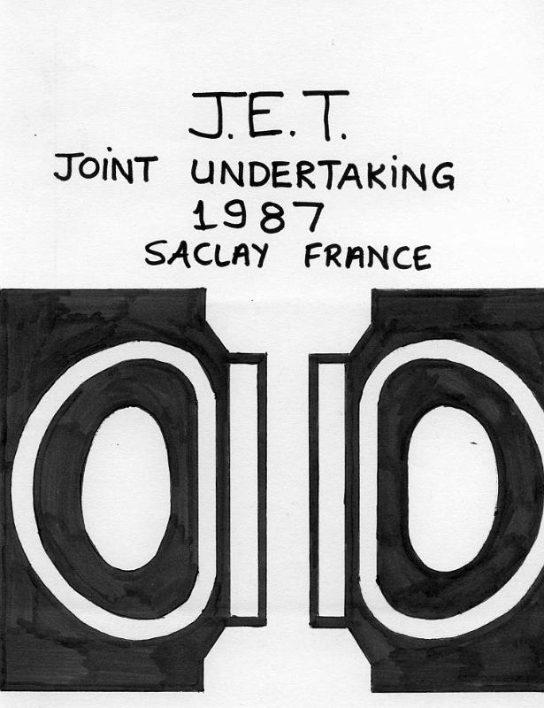 JET tour to Saclay, no photos but we have a logo 1987.jpg - JET tour to Saclay, no photos but we have a logo 1987